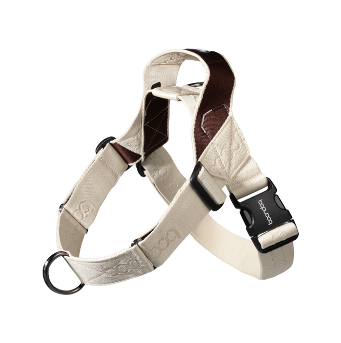 0109 Harness - Beige Brown